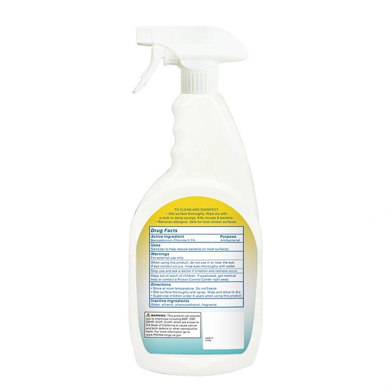 Disinfectant spray