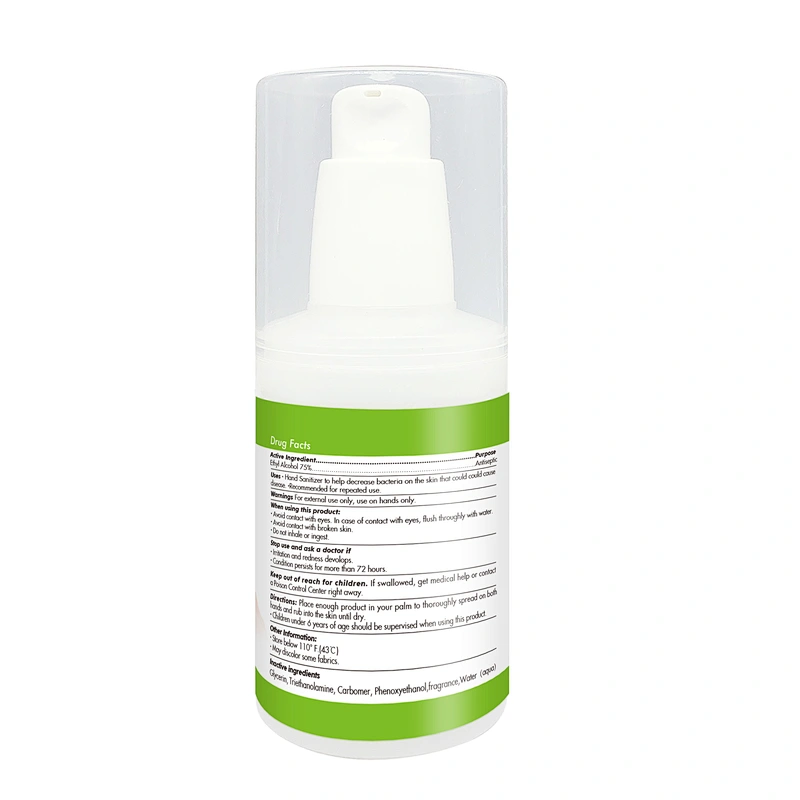 Alcohol-Based Instant Rinse-Free Hand Sanitizer Gel