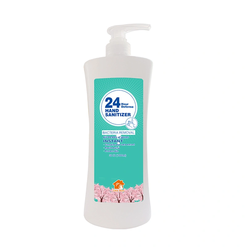 Factory Custom Logo 30ml 50ml 100ml 250ml 500ml Antibacterial Instant Antiseptic Hand Sanitizer 70% Alcohol manufacturer