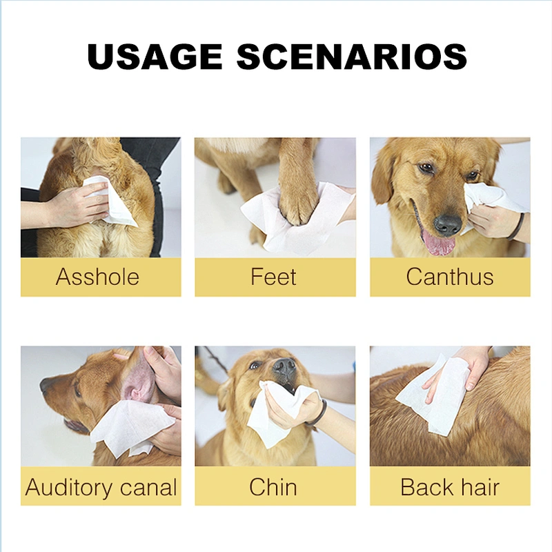 Deodorizing Pet Grooming Wipes