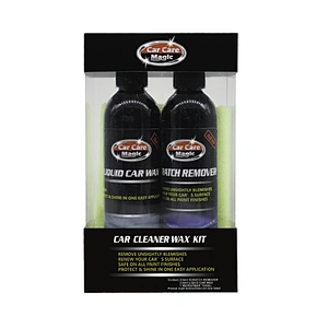 CAR CLEANER WAX KIT