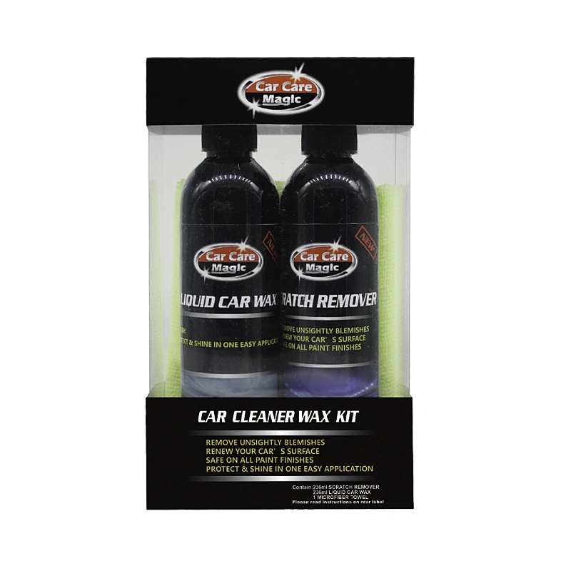 CAR CLEANER WAX KIT