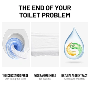 FLUSHABLE  WIPES