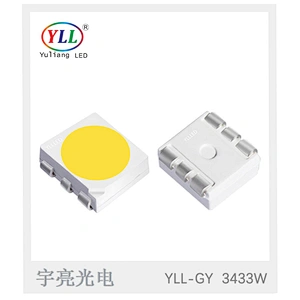 Epistar chip cool white 0.5W 8000-9000K 3433 smd led