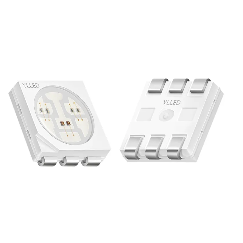 Full Color 6 chip 0.2w smd led 5050 rgb for linear light