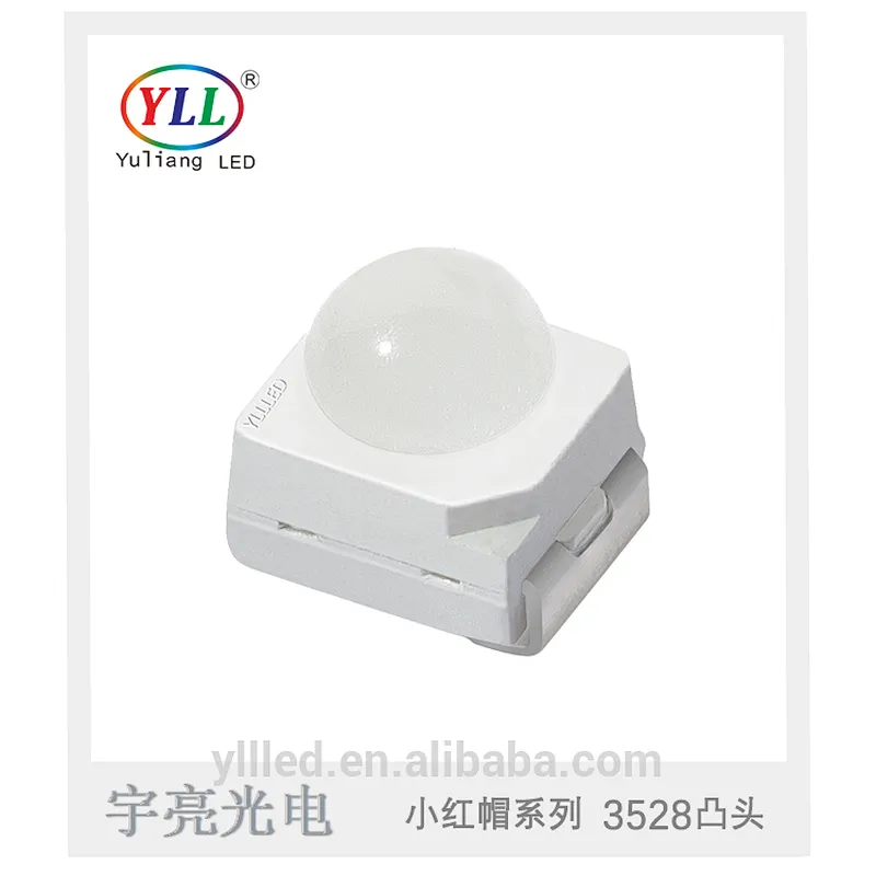 yuliang led ultra light led diode narrow viewing angle smd led 3528 superior 3mm/5mm superflux piranha led