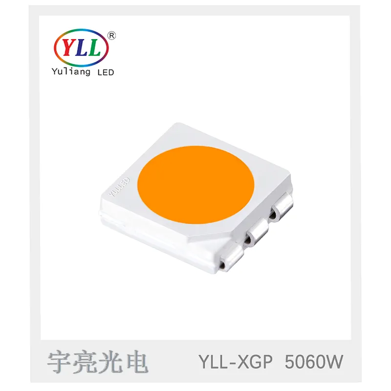 high lumen 0.2w smd 5050 led chip for LED strip light