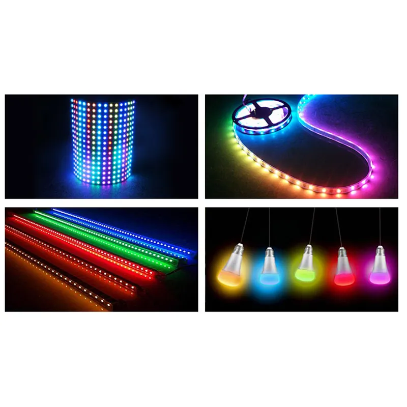 8 Pin all color RGBW 5050 smd led specifications