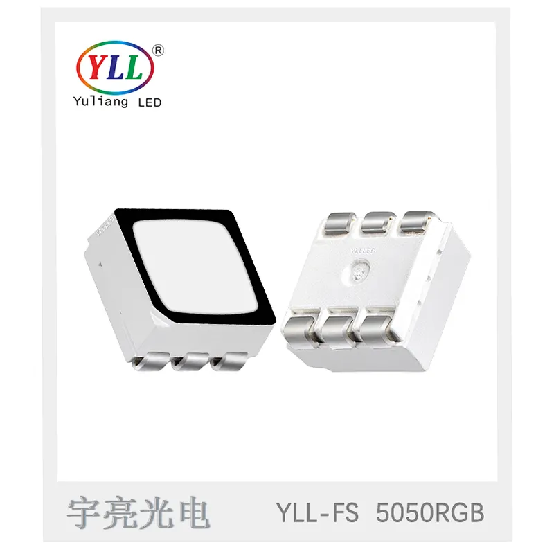 High class series 2.6mm high bracket low decay waterproof 5050 rgb smd led chip
