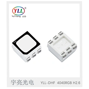 Epistar chip 530nm 0.2w full color RGB 4040 smd led