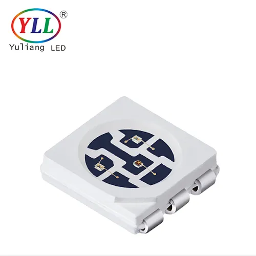 12 years experience epistar chip plcc-6 0.2w 60mA 5050 rgb smd led