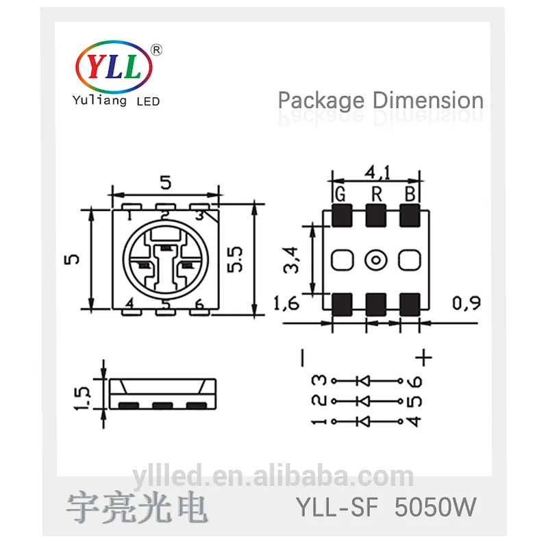 smd led lead frame 5050 smd led soldering
