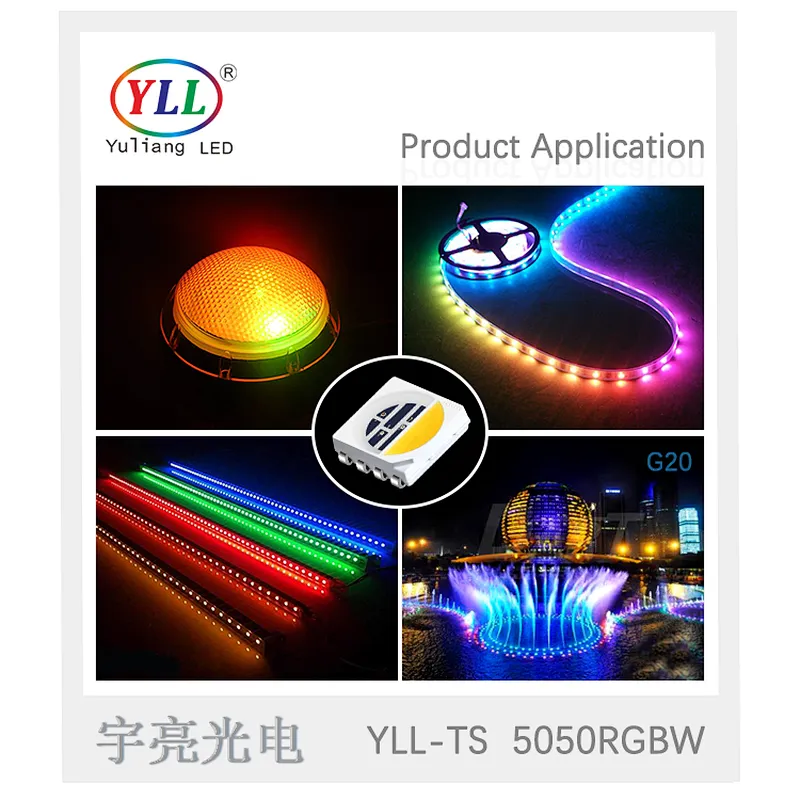 Shenzhen led light source factory colorful RGB led 5050 smd