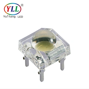 epistar chip 5mm 30 60 90 degree red 4-pin super flux led piranha