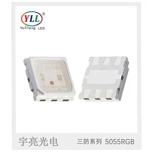 China supplier multi-color 1.5W 6Pin epistar 5055 5050 smd rgb led