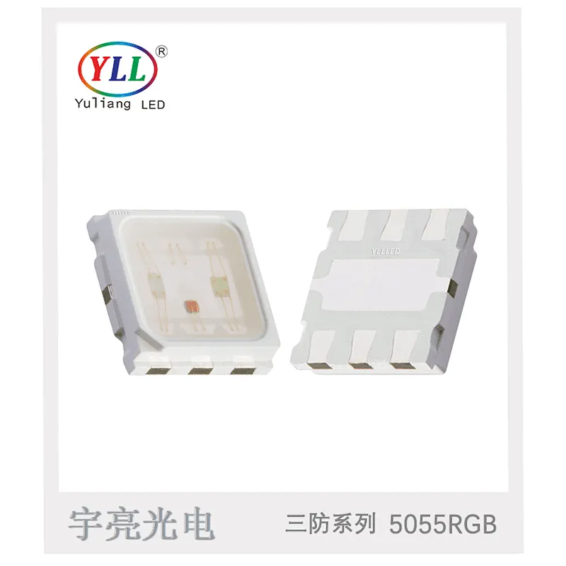 China supplier multi-color 1.5W 6Pin epistar 5055 5050 smd rgb led