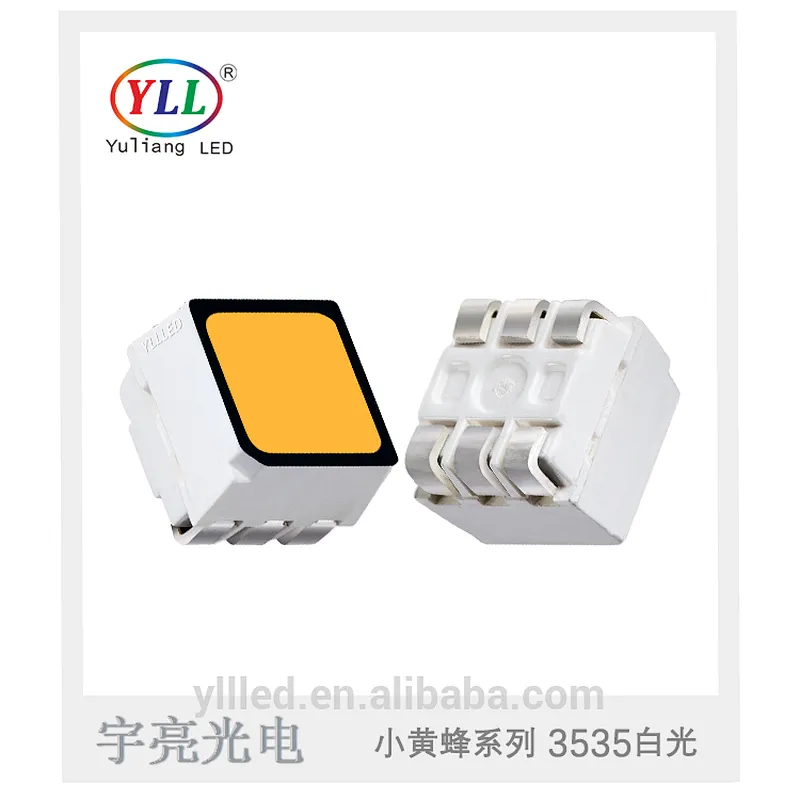 yuliang epistar /creechip waterproof 0.2w white 3535 smd led chip smd led