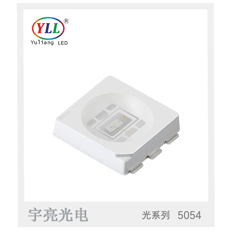 YLL factory Epistar chip green color 0.2w 5054 smd led chip