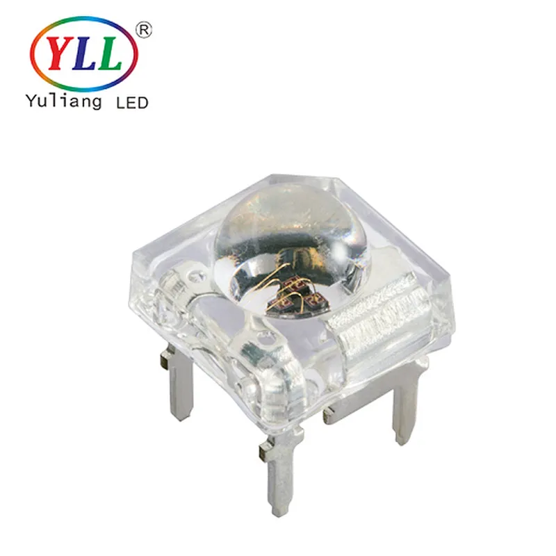 High quality Super flux white 5mm piranha led 0.5W diode CE & RoHS Compliant