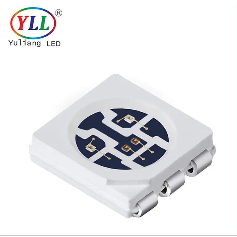 YLL factory Epistar LM80 0.5w 5050 rgb smd led chip