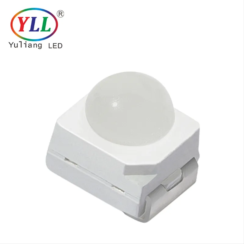 superflux 60 degree smd led red 3528 lens plcc2 for traffic lights