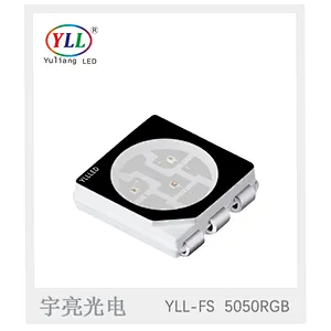 yuliang high waterproof series ip68 0.2w epistar / crees chip black smd led 5050 rgb dedicated in outdoor lighting