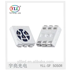 smd led component untral brightness 3chips 0.2w/0.5w epistar chip smd led 5050 red