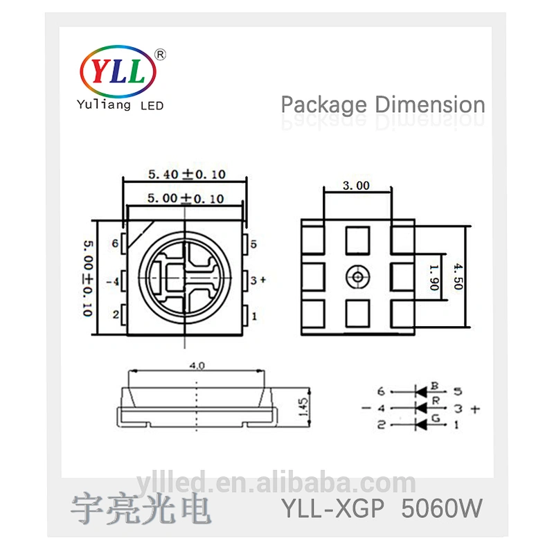 smd components LM80 tri-proofs series epistar/creechips 5050 white smd led diode soldering 1500-25000k