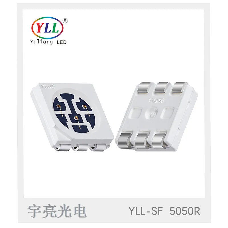 Shenzhen factory hot sale 620nm red color 5050 smd led chip