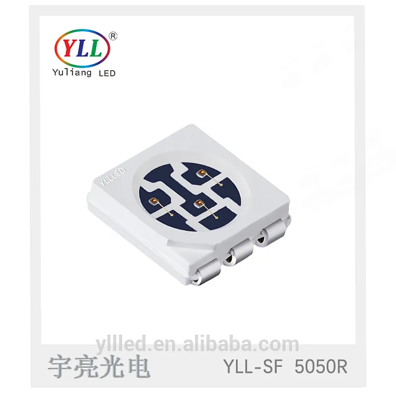 high lumen 5050 smd led 3 chips red/yellow/green/blue/white 5050 led chip smd 5050 smd led soldering