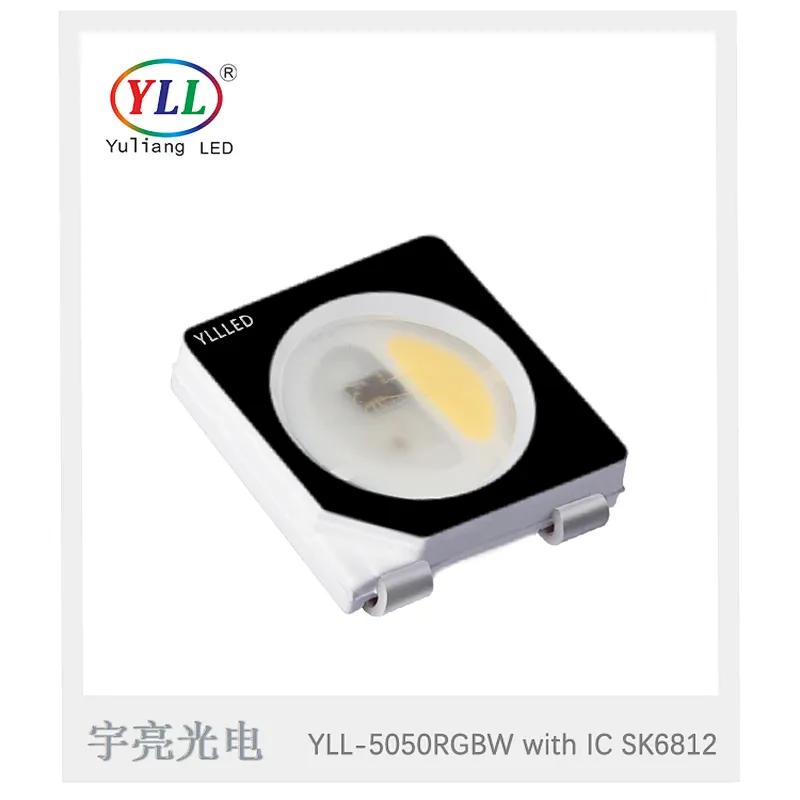 led chip manufacturer dream color ic build 4 pin sk6812 rgbw led chip