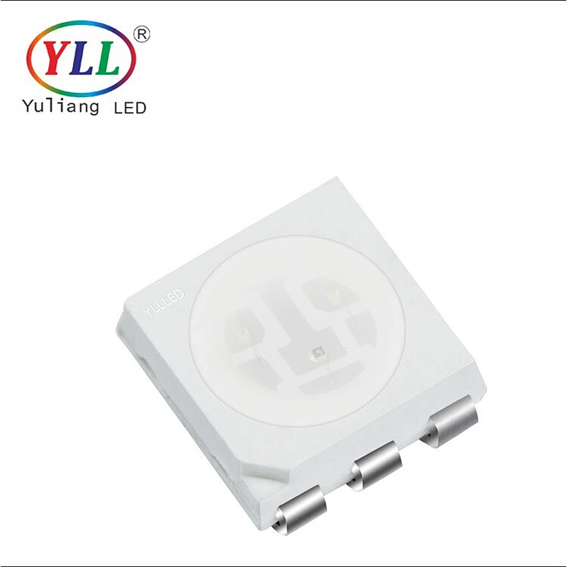 Yuliang new arrival plcc6 0.2w epistar chip 4040 rgb smd led for rgb panel light