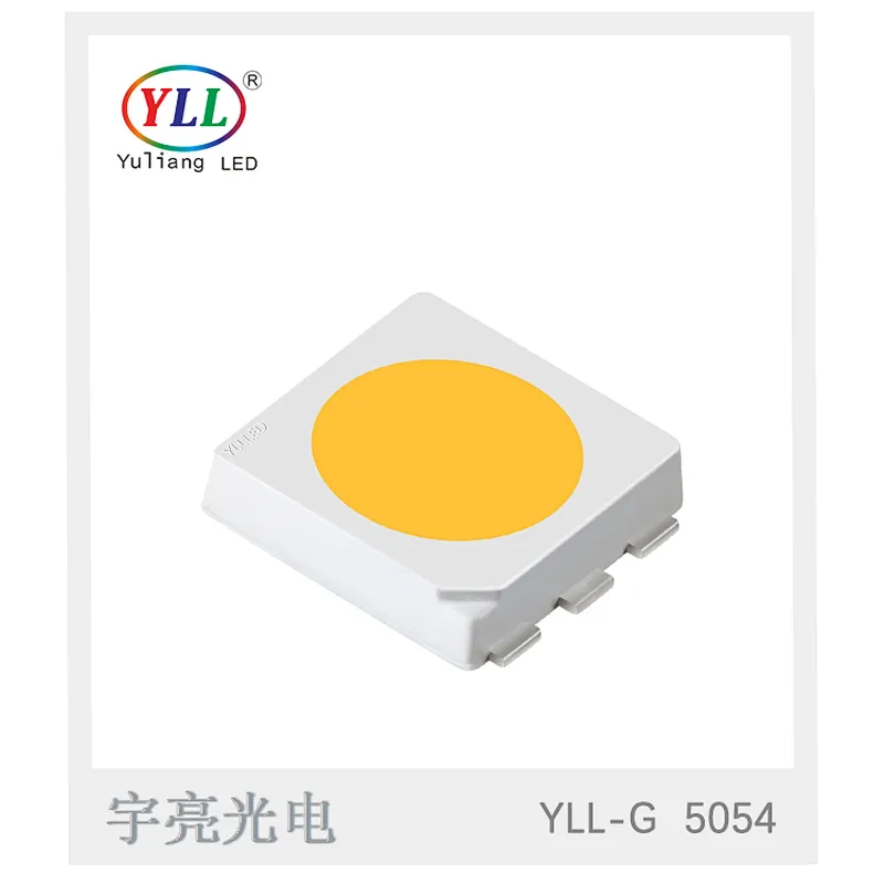 high luminous epistar/sanan chip 0.2w/0.5w/1w 5054 5052 5060 smd led chip white 1500-25000k with CE,ROHS approved