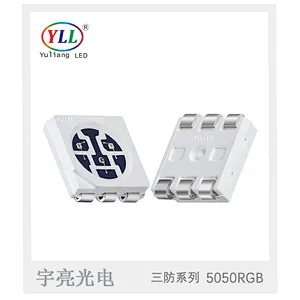 Epistar chip shenzhen factory orange color 5050 smd led chip