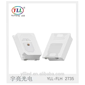 shenzhen factory 0.2w/0.5w epistar 2835 red smd led chip