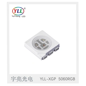 china 5050 rgb uv led 365nm white plcc-6 smd led