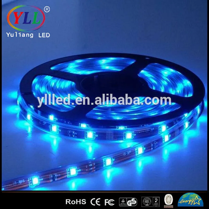 Hot sale DC12V 24V IP68 5m roll 5050 flexible led rgb strips with Epistar chip