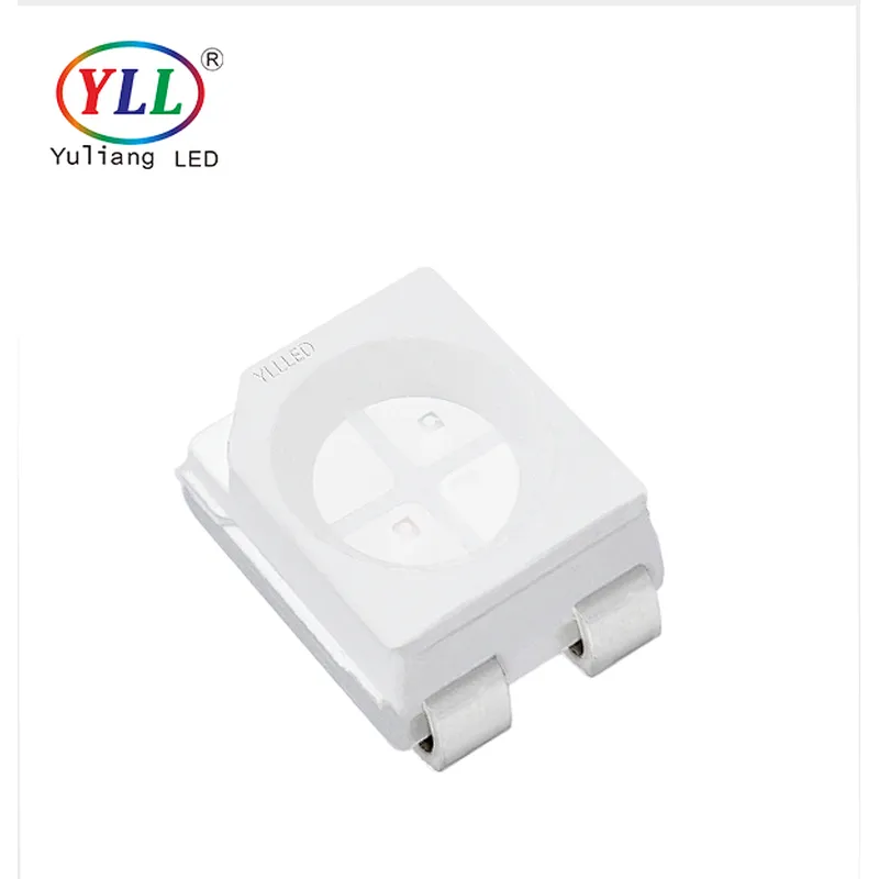 LED light source 0.2w 4pin epistar chip 3528 bi-color smd led