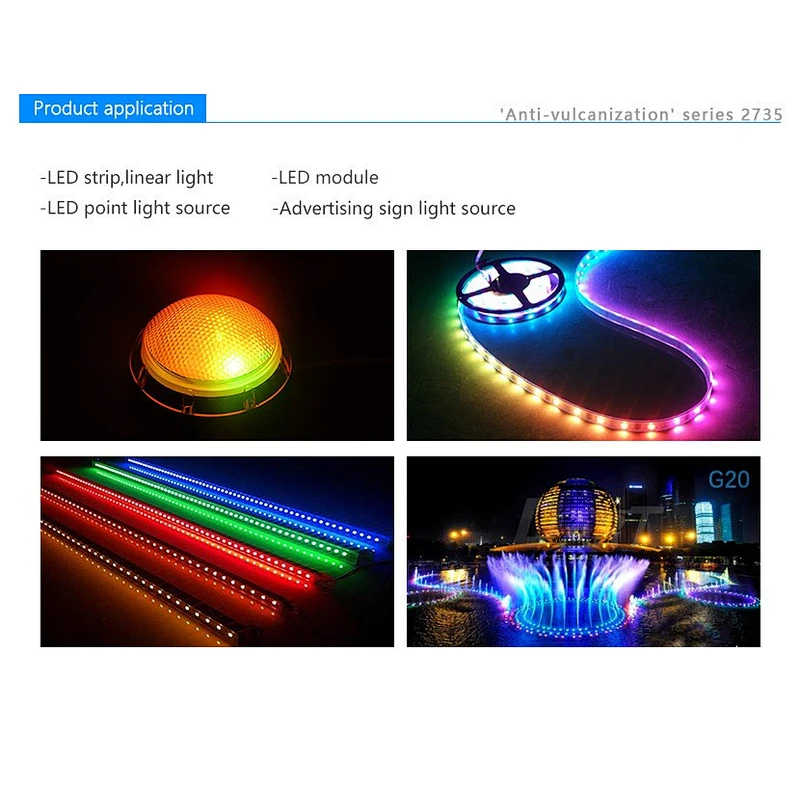 0.2W high CRI 85  led diode smd 2835 epistar chip  led