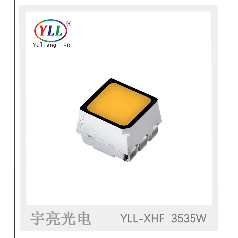 waterproof amber color led 3535 smd for led strip
