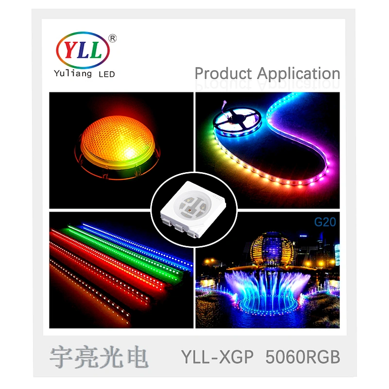 Good reliability rohs approved 3528 5050 3014 0603 0805 rgb smd led