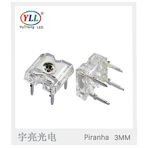 3mm super flux led piranha led blue color specializing for car light 5mm 7 mm piranha super flux