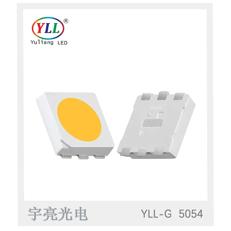 YLL Epistar chip red color 0.2w smd 5054 smd led chip