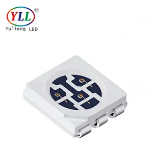 smd led component untral brightness 3chips 0.2w/0.5w epistar chip smd led 5050 red