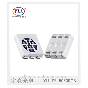 Epistar chip 5050 3v rgb led 20mA/60mA/150mA/350mA with LM80 approved