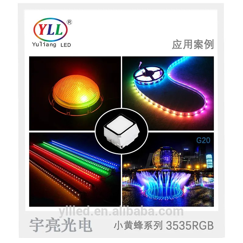 0.2w black face waterproof epistar chip led smd 3535 white/rgb datasheet