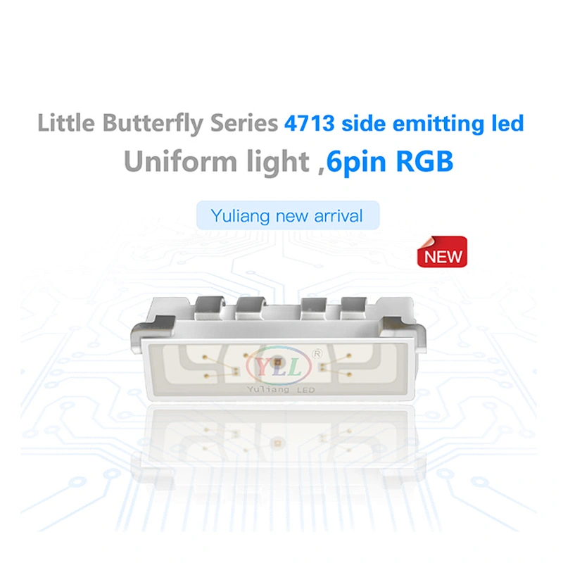 Yuliang recommended side emitting smd 4713 rgb  led diode