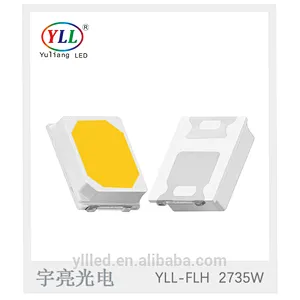LM80, SDS approved yuliangled 0.2W crees chip 2835 led smd 3V 60mA 3000K