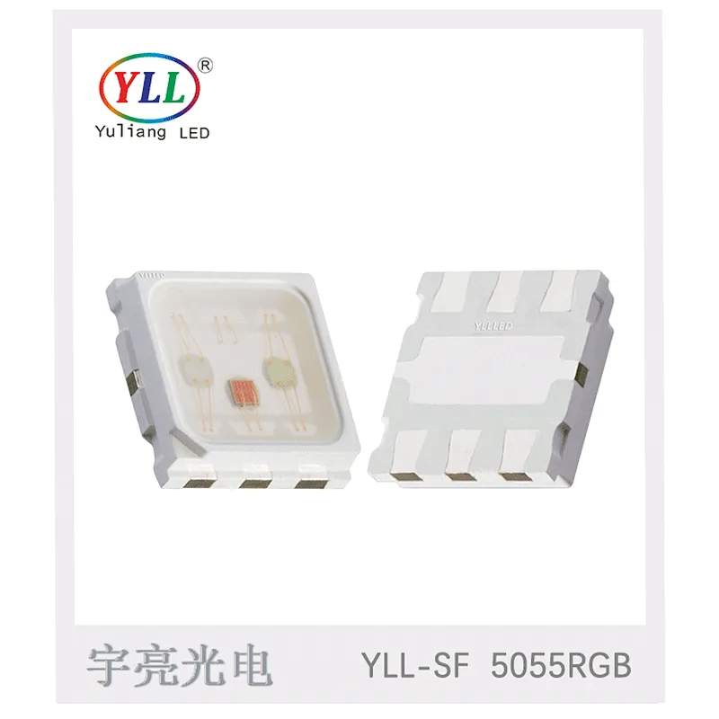 New design epistar chip 6 pins 3W led smd 5050 rgb