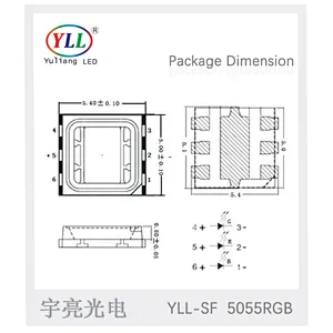 New factory price outdoor led light source smd led 5050 led chip rgb